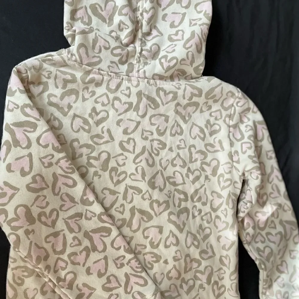 6X Size Build a Bundle! 2 pc Fleece Animal Print Hearts Hoodie & Pants Set EPC